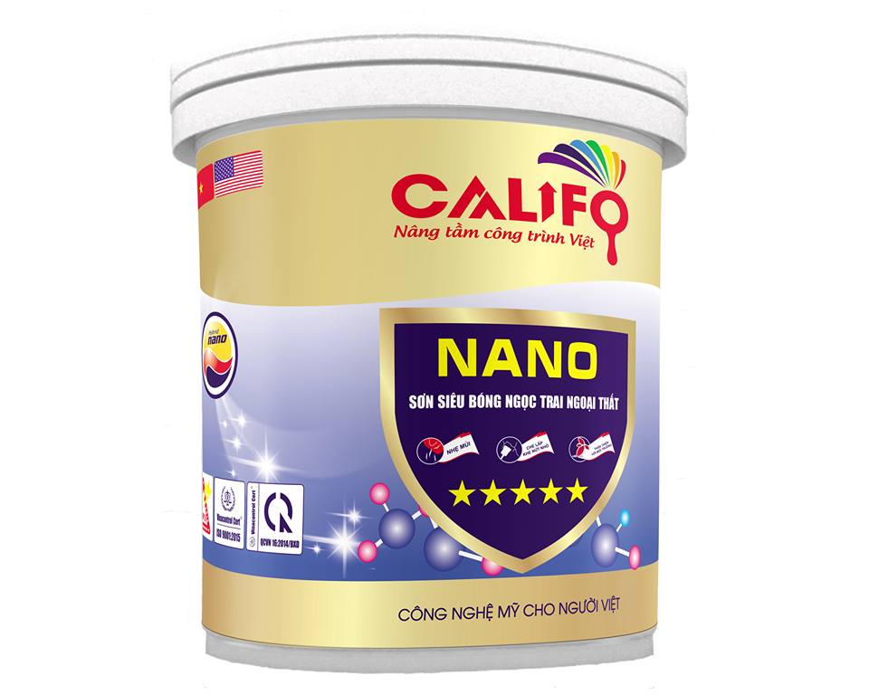 Sơn siêu bóng ngọc trai ngoại thất